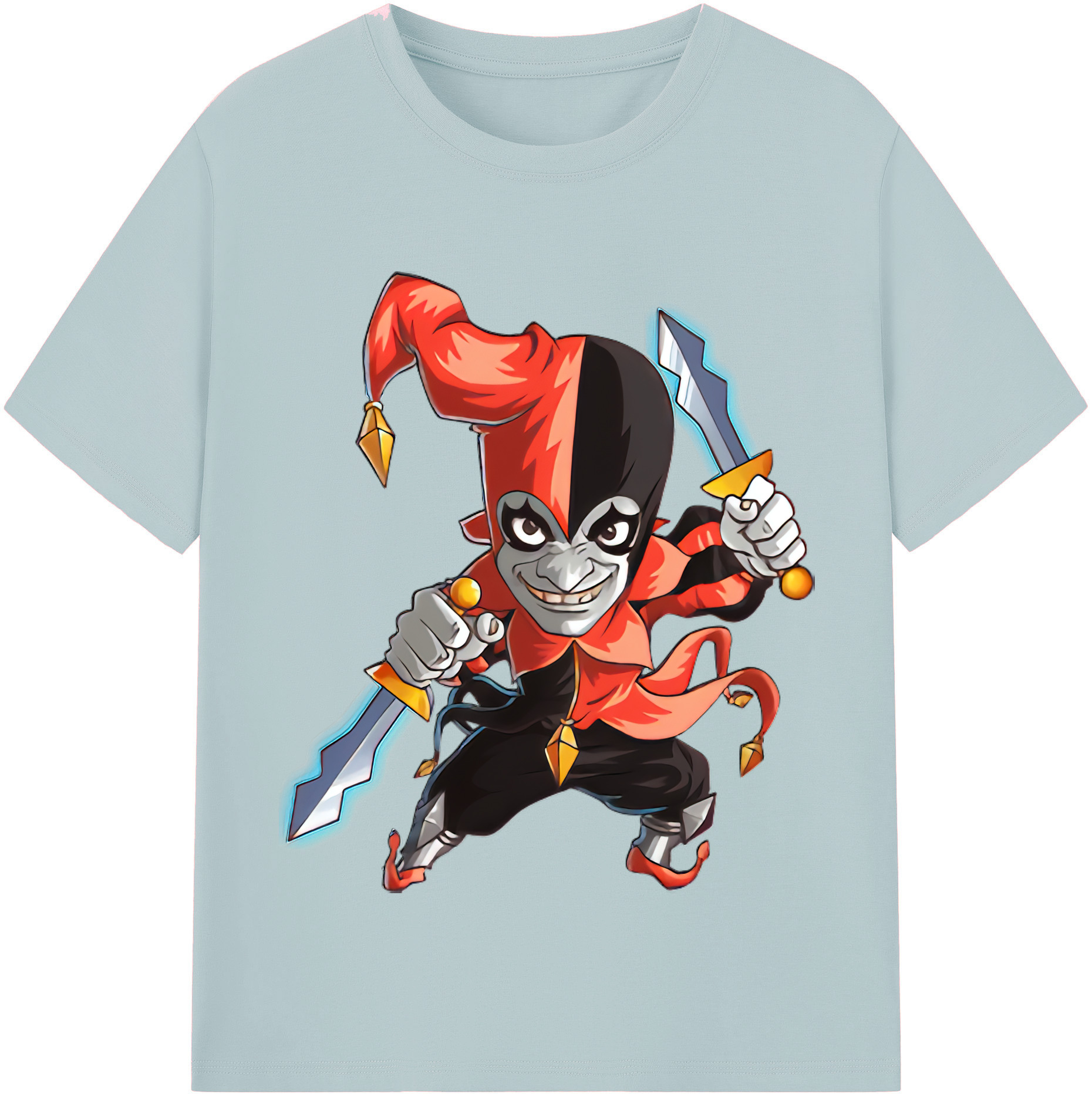 リーグ・オブ・レジェンド League of Legends LOL 綿100％半袖Tシャツ（フロントプリント）